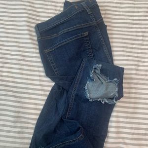 Free People mid rise jeans